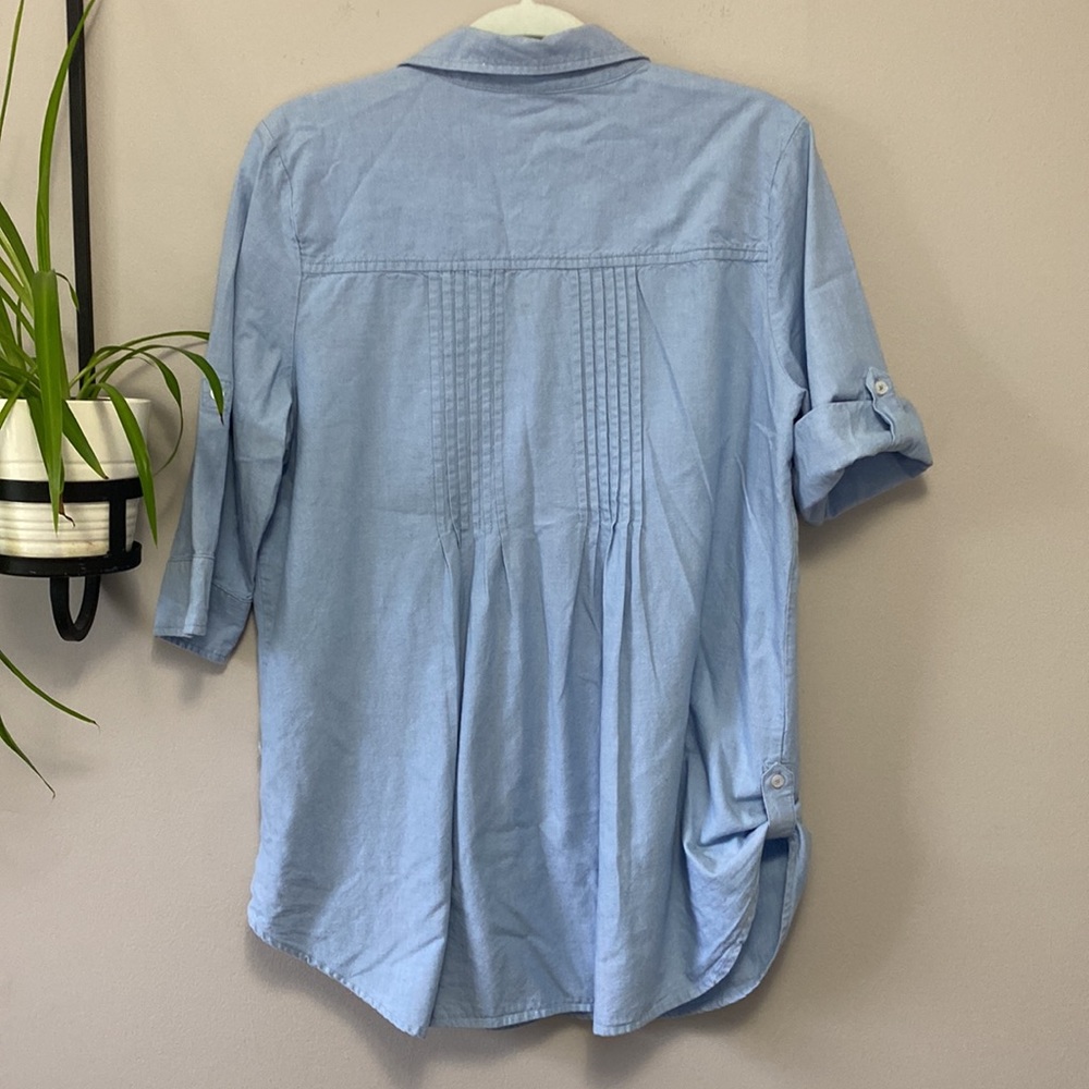 Blue button down - Picture 2 of 5